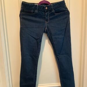 Gap Denim Jeans Always Skinny Salinas Stretch Dark Rinse Low Rise Size 28